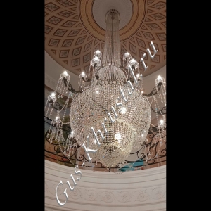 Люстра Свеча 2-х ярусная  - фото в интерьере 